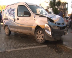 choque camioneta