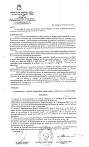 concejo de medicos