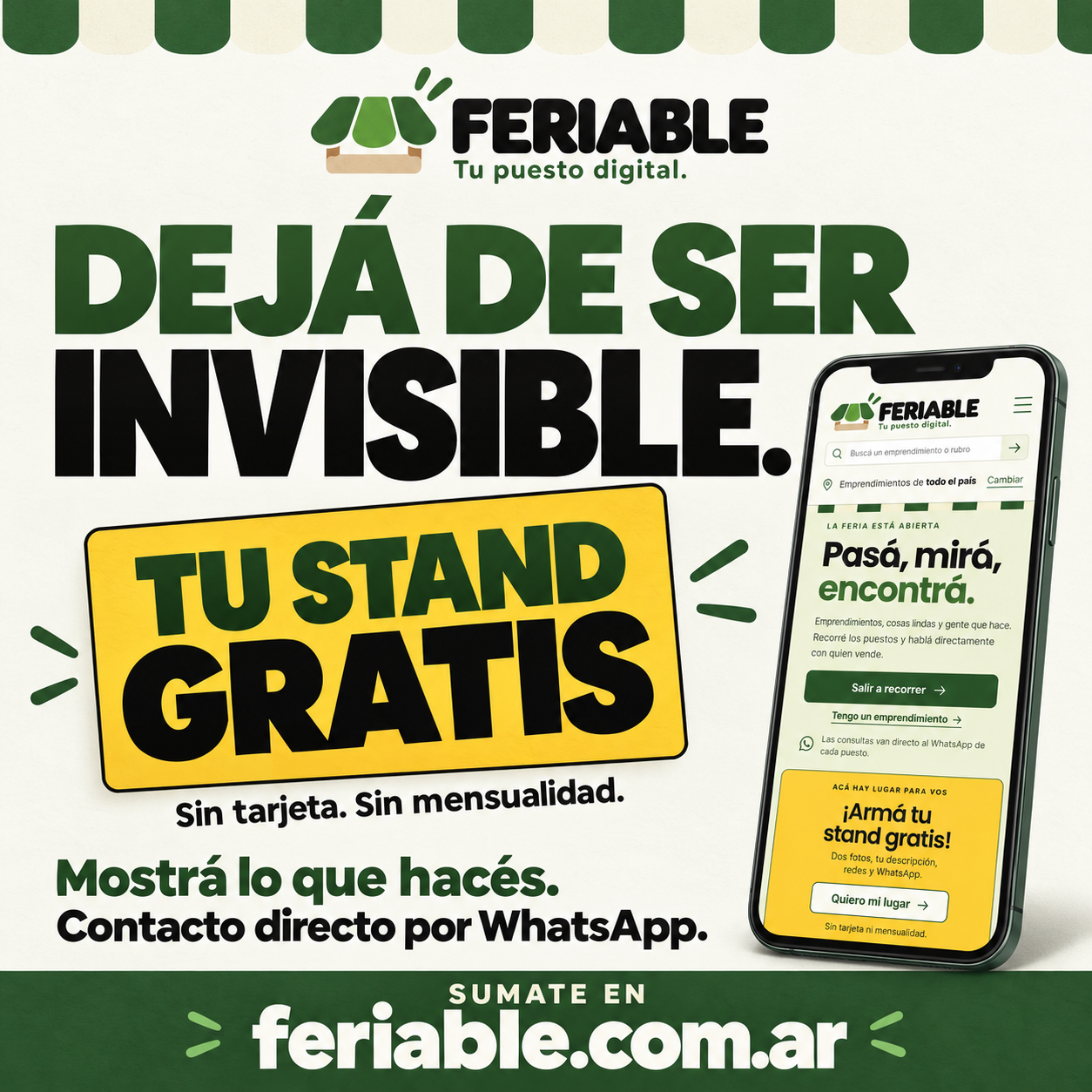 Publicidad de Feriable