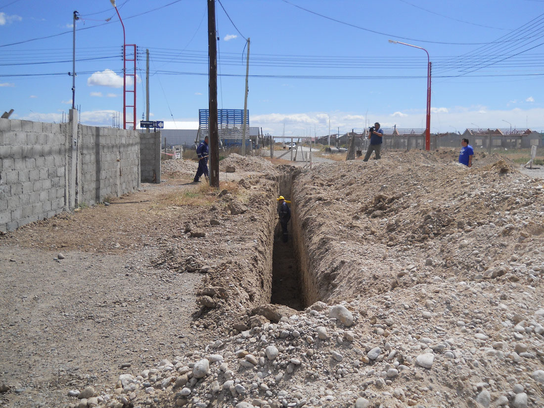 SPSE realizó obras en Perito Moreno y Pico Truncado