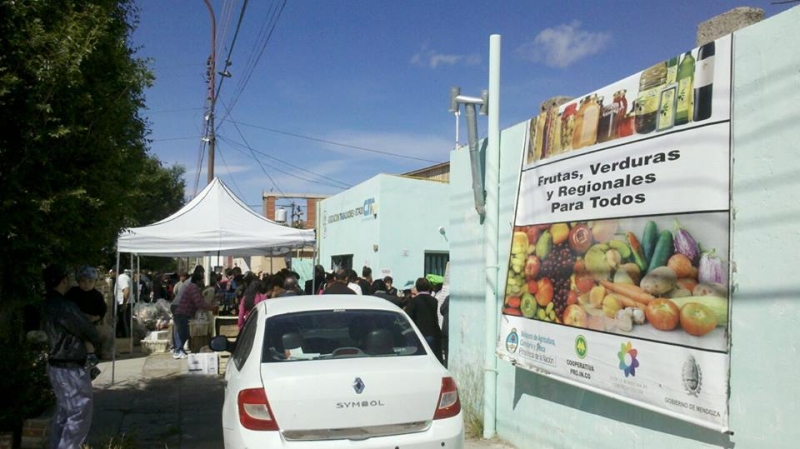 El Programa Frutas y Verduras para todos tuvó una excelente jornada