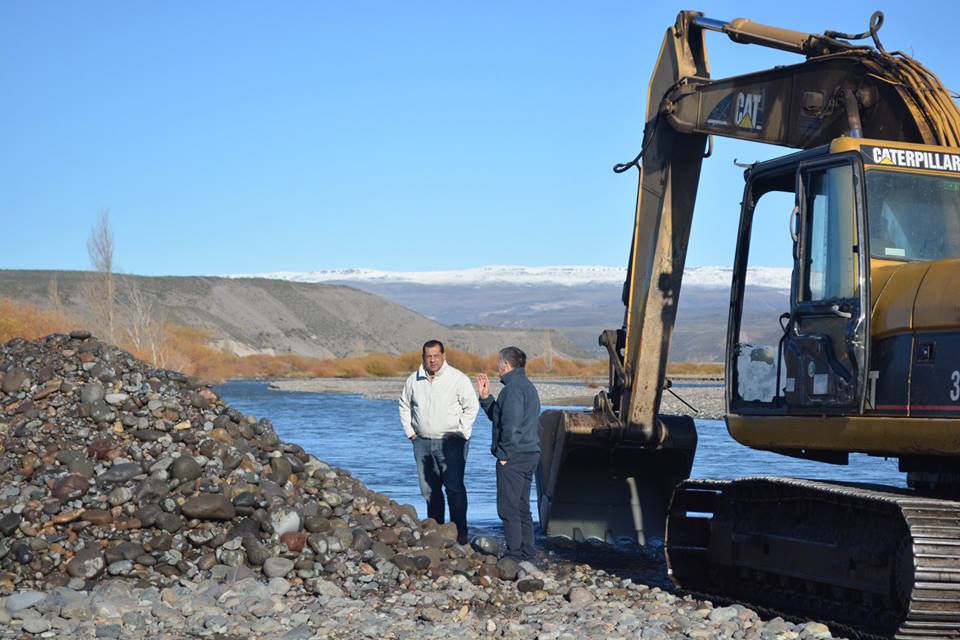 Empezaron los trabajos en el Rio Jeinimeni