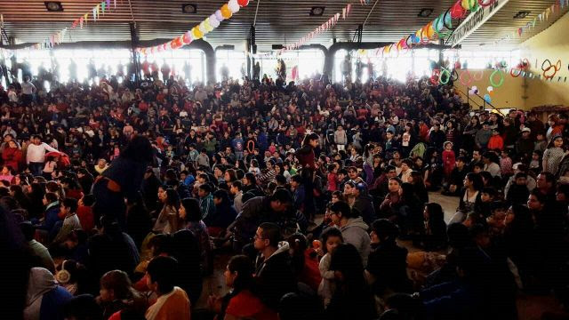 Chicas y chicos de Santa Cruz festejaron su día en familia