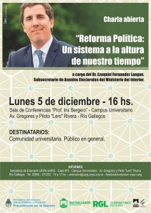 charla Reforma politica
