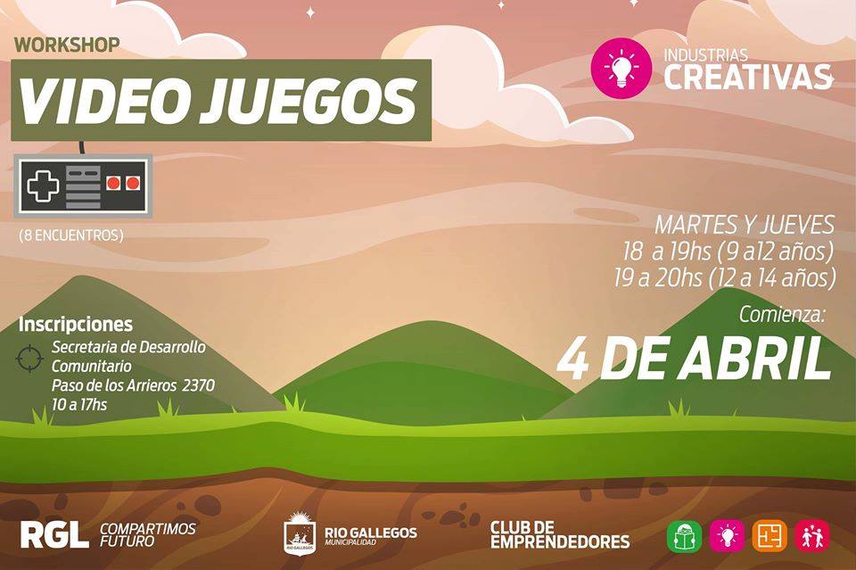 Comienza el taller de desarrollo de videojuegos