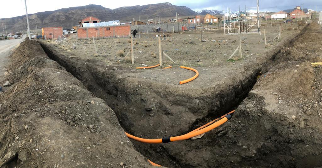 El Calafate: Inversión del Municipio en extensión de la red de gas