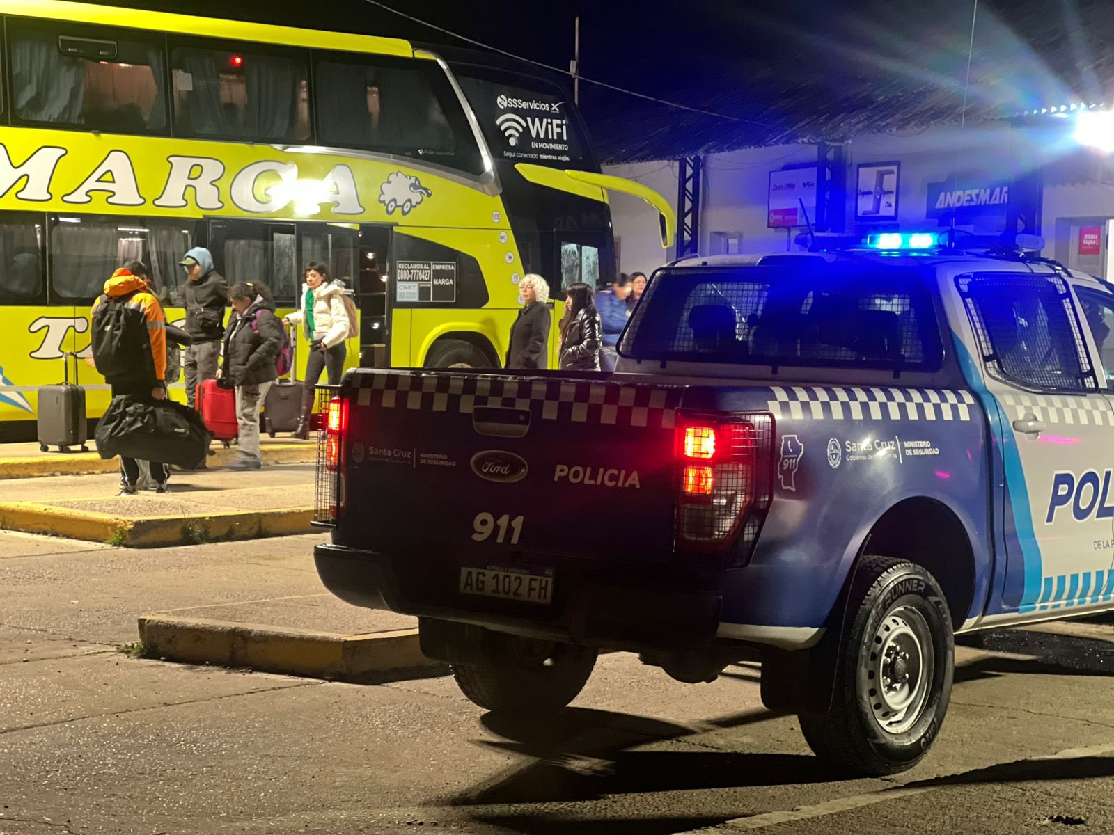 Operativos preventivos en localidades de la zona centro