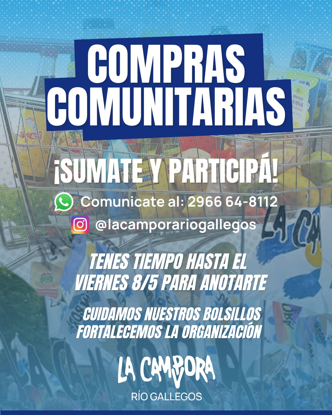 La Cámpora impulsa Compras Comunitarias para enfrentar la crisis