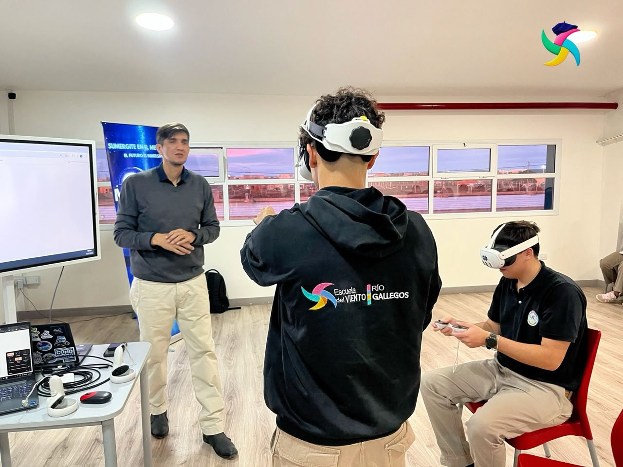 LA ESCUELA DEL VIENTO IMPULSA LA EDUCACIÓN TECNOLÓGICA CON EXPERIENCIAS EN METAVERSO Y SIMULACIÓN DIGITAL