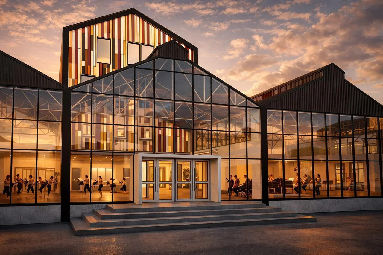 Avanza la ampliación del Centro Cultural de El Calafate