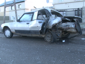 Accidente vial Bora - 504