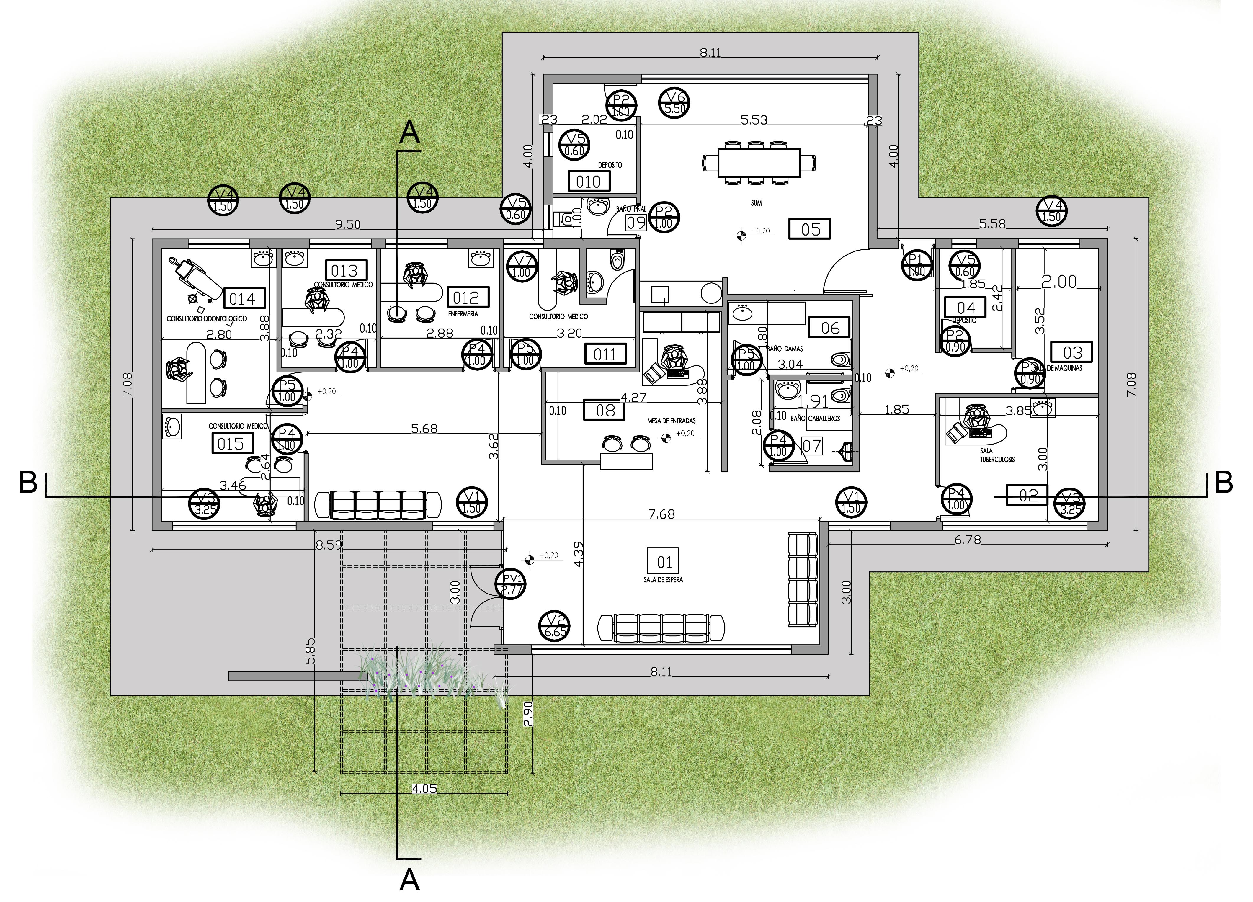 F:Centro Salud SB lic 68-183 Planos Centro Salud S Benito 13n